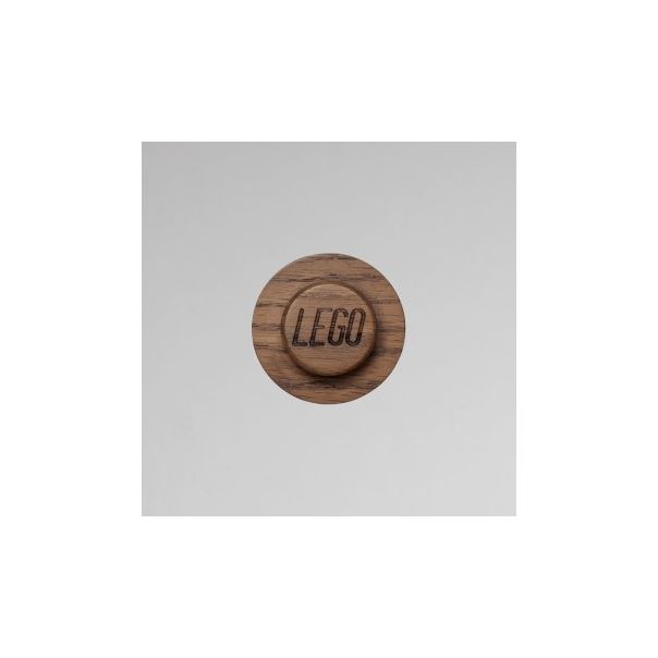 LEGO Drvene kuke za kačenje od obojene hrastovine, set 3 kom - 239245