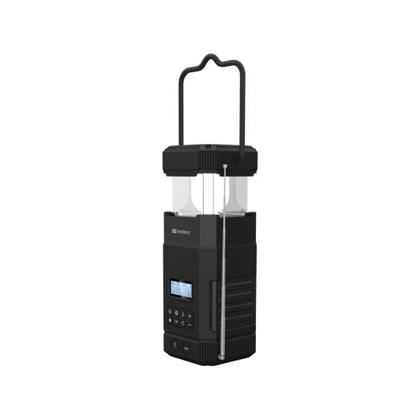 SANDBERG Powerbank Survivor Lantern, Bluetooth, zvučnik/FM/lampa, 10000 mAh - 169340-1