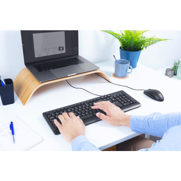 TRUST Tastatura i miš Primo US, crni 23970 - 23970