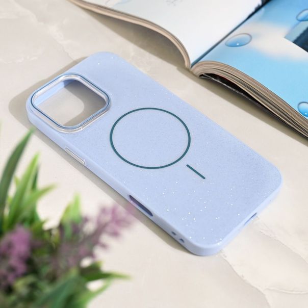 Maska za iPhone 16 Pro Max 6.9 Magsafe Sparkle Dust plava - 222585