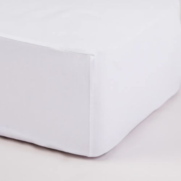 STEFAN Jogi navlaka saten glat 200x200x25cm bela - 243-bela