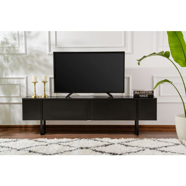 NORDURE TV komoda Serenity, crna - EP3056741