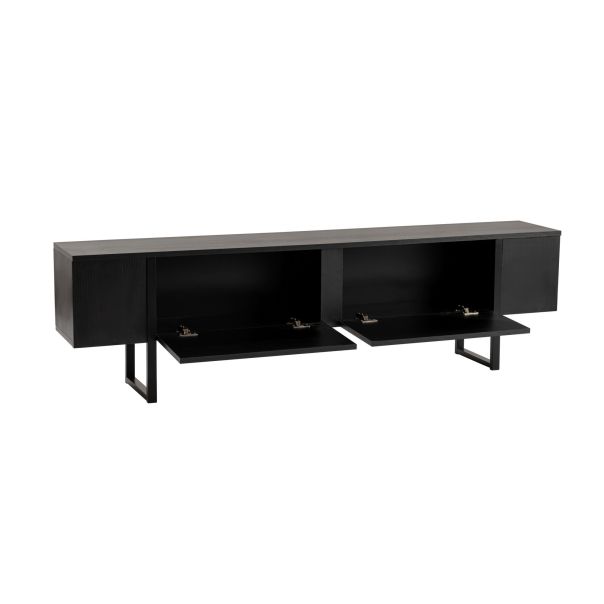 NORDURE TV komoda Serenity, crna - EP3056741