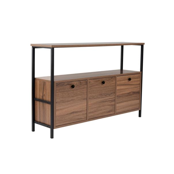 NORDURE Komoda Solace, braon/crna - EP3056756