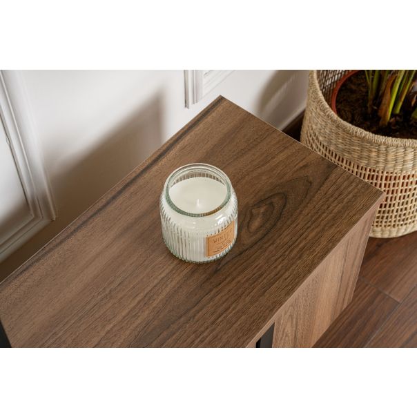 NORDURE TV komoda Serenity, braon/crna - EP3056768
