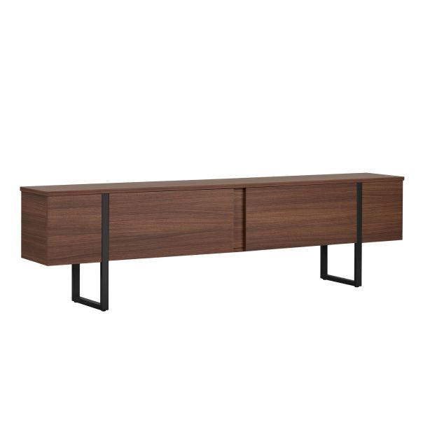NORDURE TV komoda Onera, braon/crna - EP3056771