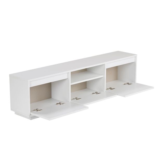 NORDURE TV komoda Sentinel, bela - EP3056783