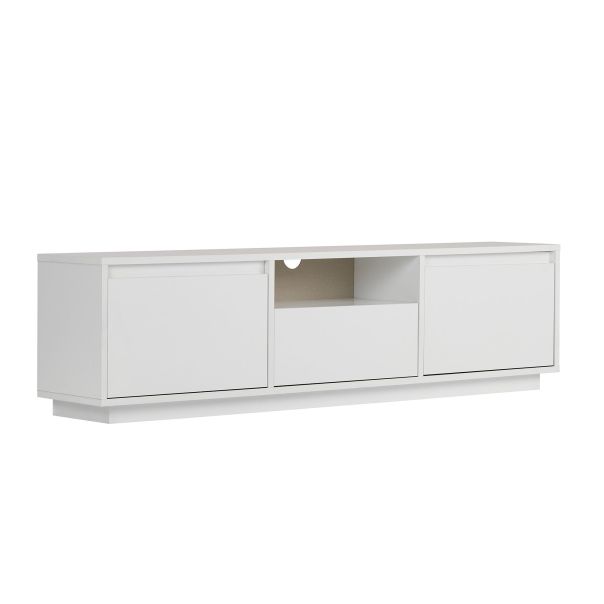 NORDURE TV komoda Sentinel, bela - EP3056783