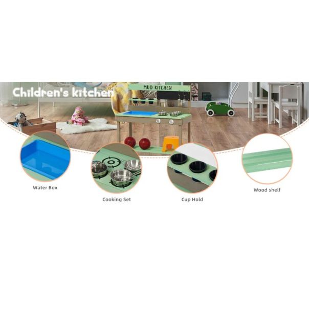 Dečija drvena kuhinja KINDER HOME - 2424