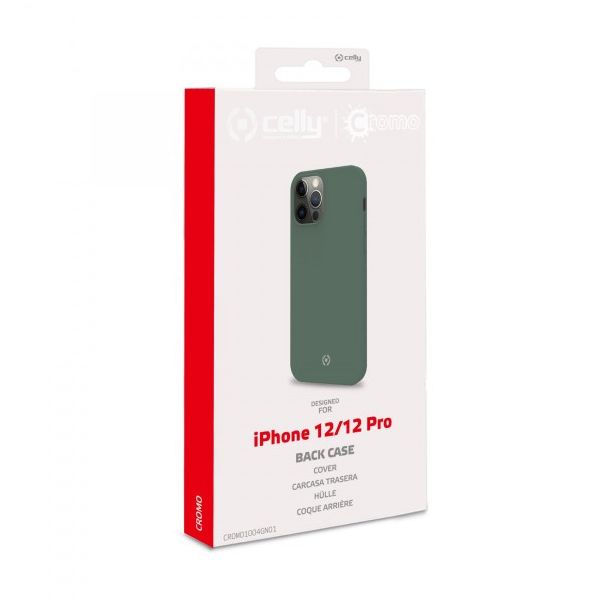 CELLY Futrola CROMO za iPhone 12 i 12 PRO, zelena - CROMO1004GN01