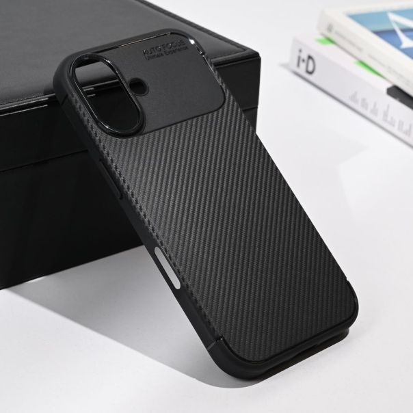 Maska za iPhone 17 6.3 crna Defender Carbon - 223498