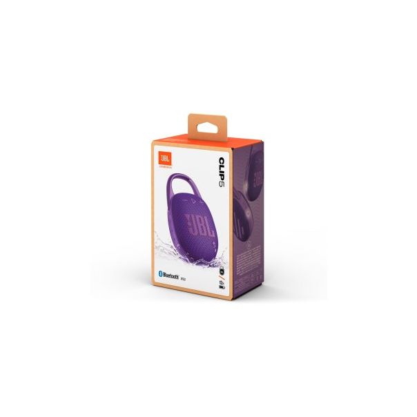 JBL Bluetooth zvučnik Clip 5, ljubičasta - 248063
