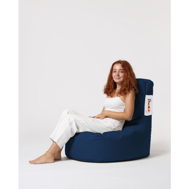 ATELIER DEL SOFA Baštenski layz bag Lina, tamnoplava - 248FRN1103
