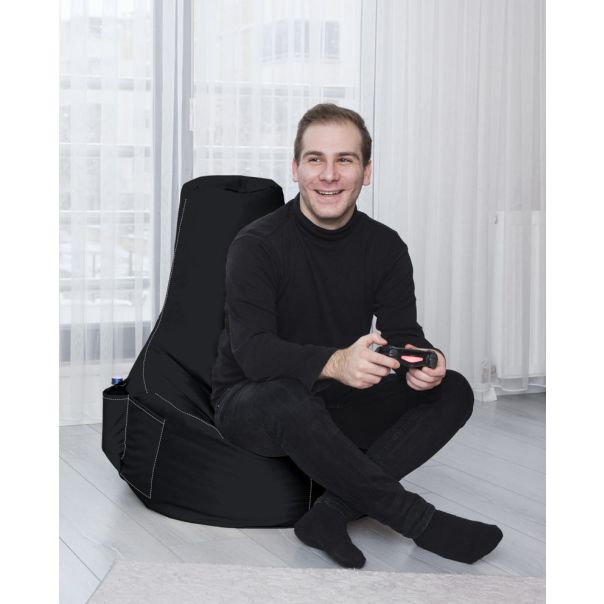 ATELIER DEL SOFA Baštenski lazy bag Eva sport, crna - 248FRN1115