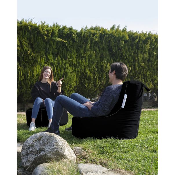 ATELIER DEL SOFA Baštenski lazy bag Eva sport, crna - 248FRN1115