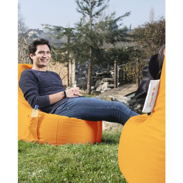 ATELIER DEL SOFA Baštenski lazy bag Eva sport, narandžasta - 248FRN1116