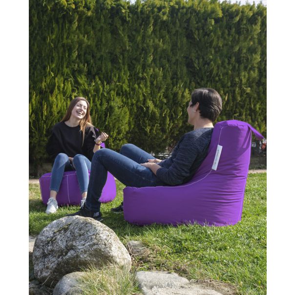 ATELIER DEL SOFA Baštenski lazy bag Eva sport, ljubičasta - 248FRN1119