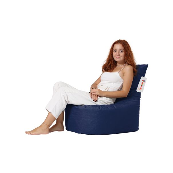 ATELIER DEL SOFA Baštenski lazy bag za decu Baton, tamnoplava - 248FRN1122