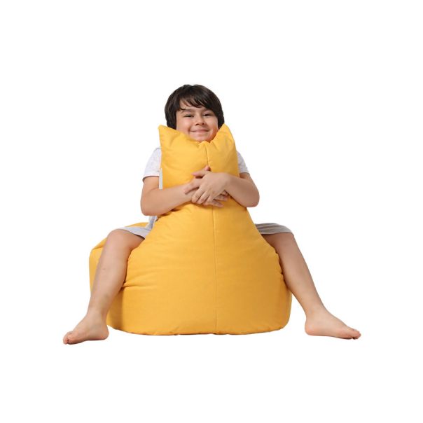 ATELIER DEL SOFA Baštenski lazy bag za decu Baton, žuta - 248FRN1126