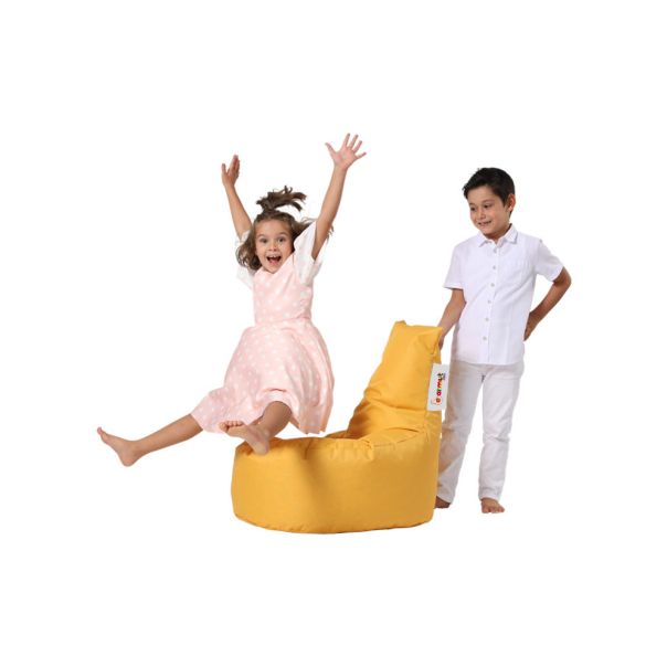 ATELIER DEL SOFA Baštenski lazy bag za decu Baton, žuta - 248FRN1126