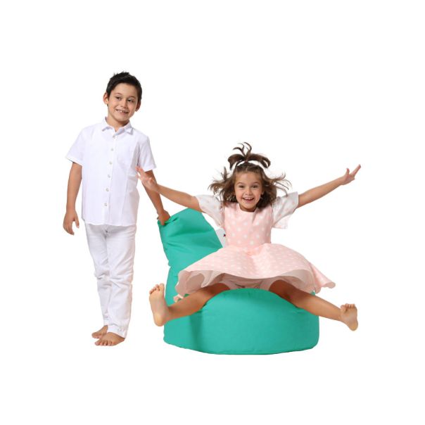 ATELIER DEL SOFA Baštenski lazy bag za decu Baton, tirkizna - 248FRN1128