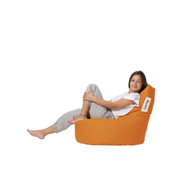 ATELIER DEL SOFA Baštenski lazy bag za decu Baton, narandžasta - 248FRN1129