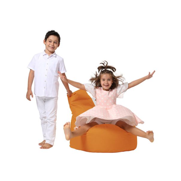 ATELIER DEL SOFA Baštenski lazy bag za decu Baton, narandžasta - 248FRN1129