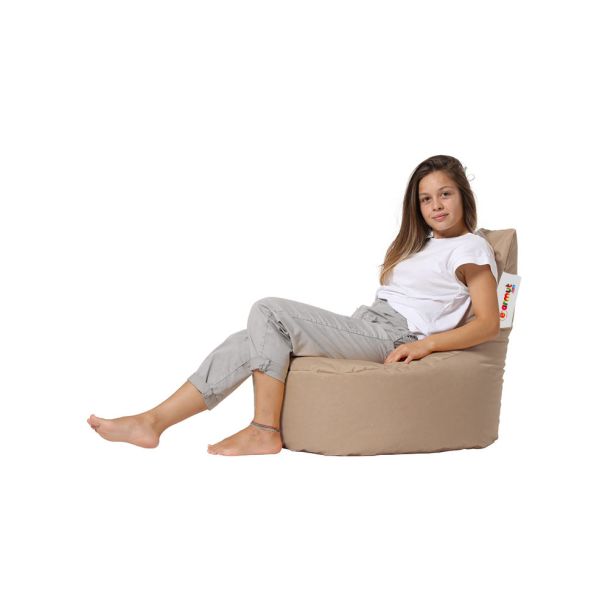 ATELIER DEL SOFA Baštenski lazy bag za decu Baton, krem - 248FRN1130