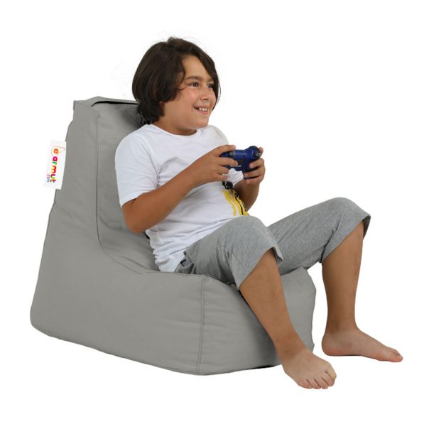 ATELIER DEL SOFA Baštenski lazy bag za decu Bingo kids, siva - 248FRN1132