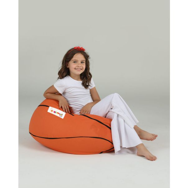 ATELIER DEL SOFA Baštenski lazy bag za decu Basketball kids, crvena - 248FRN1139