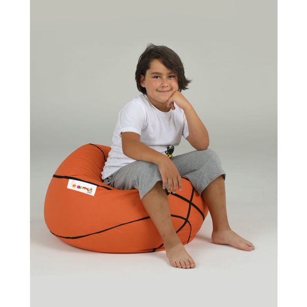 ATELIER DEL SOFA Baštenski lazy bag za decu Basketball kids, crvena - 248FRN1139