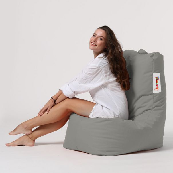 ATELIER DEL SOFA Baštenski lazy bag Diamond, siva - 248FRN1146