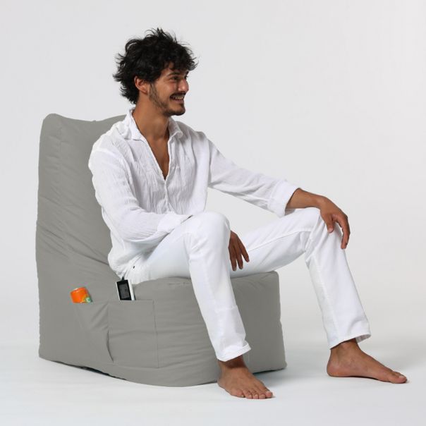 ATELIER DEL SOFA Baštenski lazy bag Diamond, siva - 248FRN1146