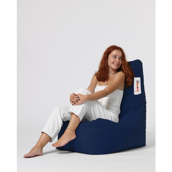 ATELIER DEL SOFA Baštenski lazy bag Diamond, tamnoplava - 248FRN1148