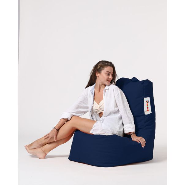 ATELIER DEL SOFA Baštenski lazy bag Diamond, tamnoplava - 248FRN1148