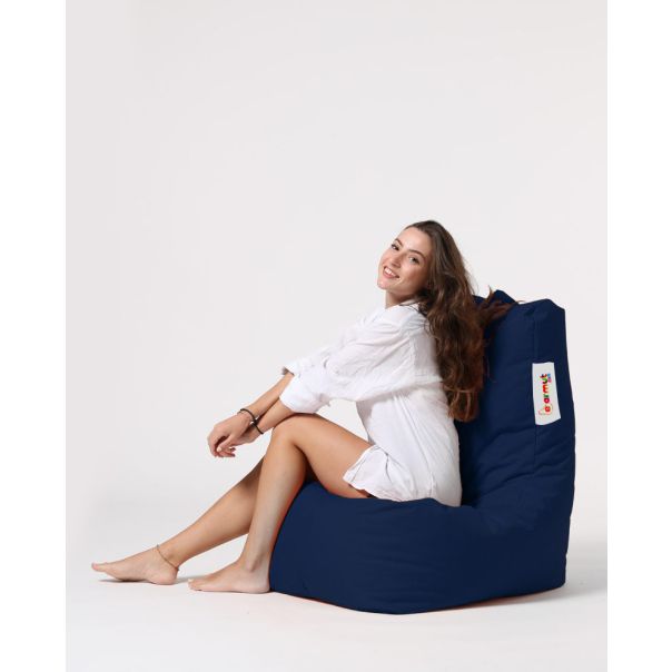 ATELIER DEL SOFA Baštenski lazy bag Diamond, tamnoplava - 248FRN1148