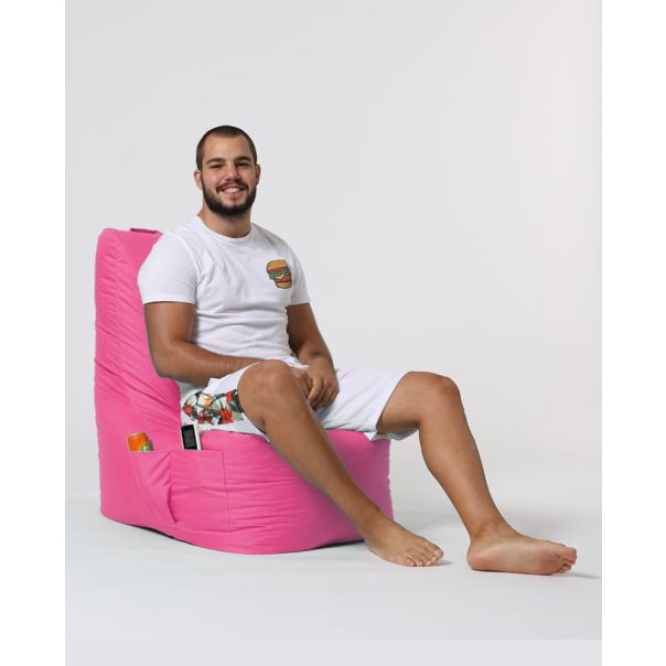 ATELIER DEL SOFA Baštenski lazy bag Diamond, pink - 248FRN1151