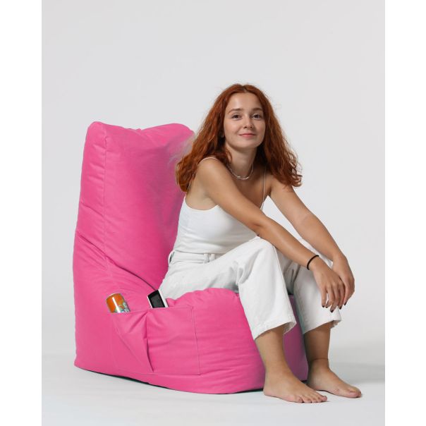 ATELIER DEL SOFA Baštenski lazy bag Diamond, pink - 248FRN1151