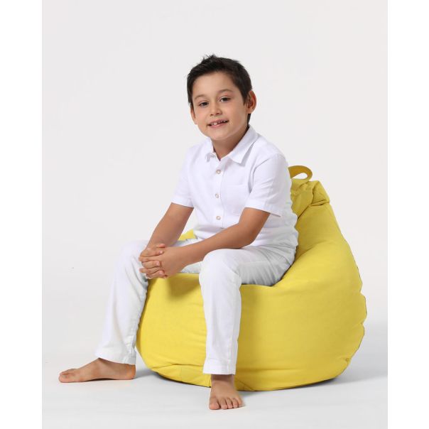 ATELIER DEL SOFA Baštenski lazy bag za decu Premium kids, žuta - 248FRN1163