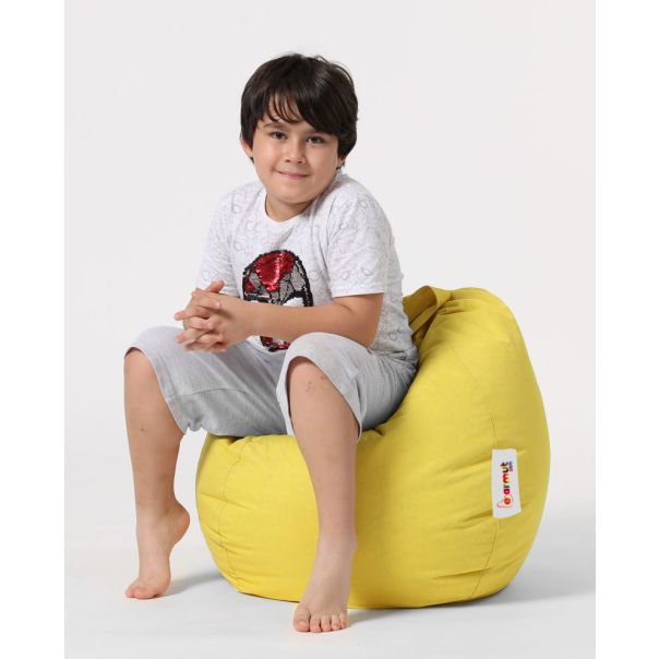 ATELIER DEL SOFA Baštenski lazy bag za decu Premium kids, žuta - 248FRN1163
