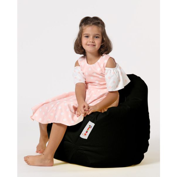 ATELIER DEL SOFA Baštenski lazy bag za decu Premium kids, crna - 248FRN1166