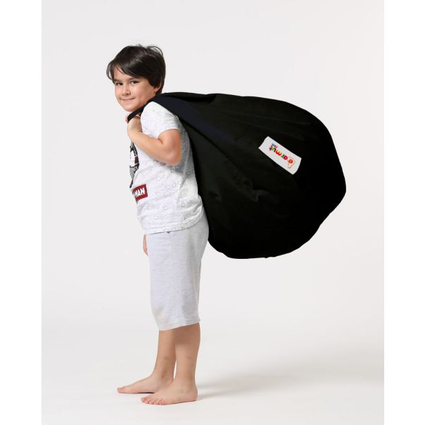 ATELIER DEL SOFA Baštenski lazy bag za decu Premium kids, crna - 248FRN1166