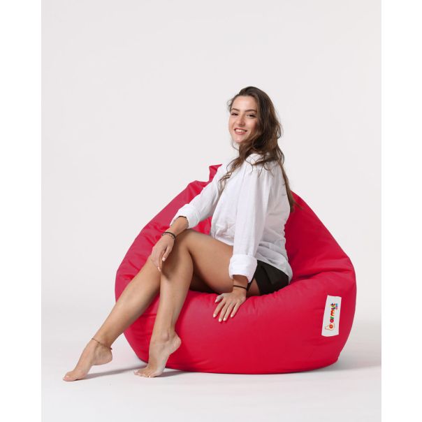ATELIER DEL SOFA Baštenski lazy bag Premium XXL, crvena - 248FRN1168