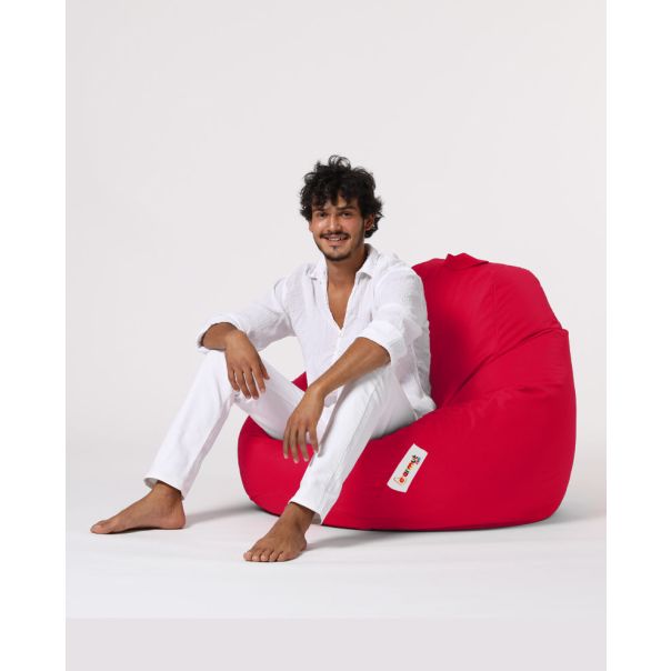 ATELIER DEL SOFA Baštenski lazy bag Premium XXL, crvena - 248FRN1168