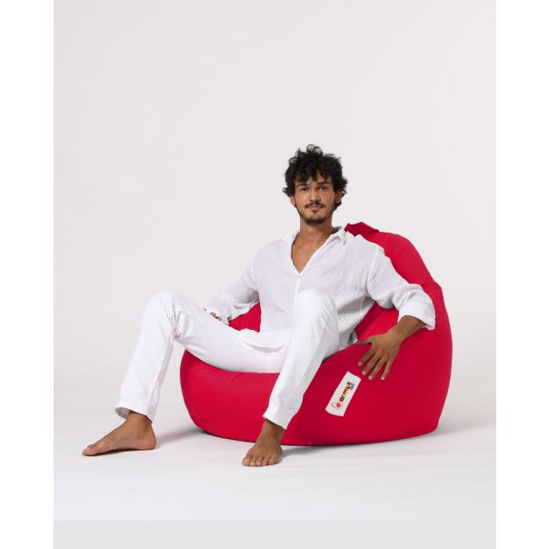 ATELIER DEL SOFA Baštenski lazy bag Premium XXL, crvena - 248FRN1168