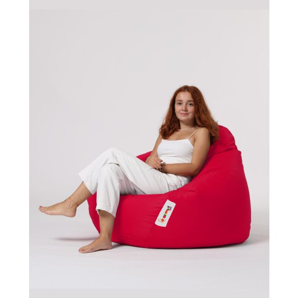 ATELIER DEL SOFA Baštenski lazy bag Premium XXL, crvena - 248FRN1168