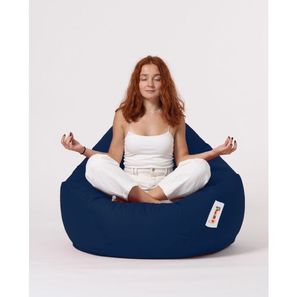 ATELIER DEL SOFA Baštenski lazy bag Premium XXL, tamnoplava - 248FRN1169