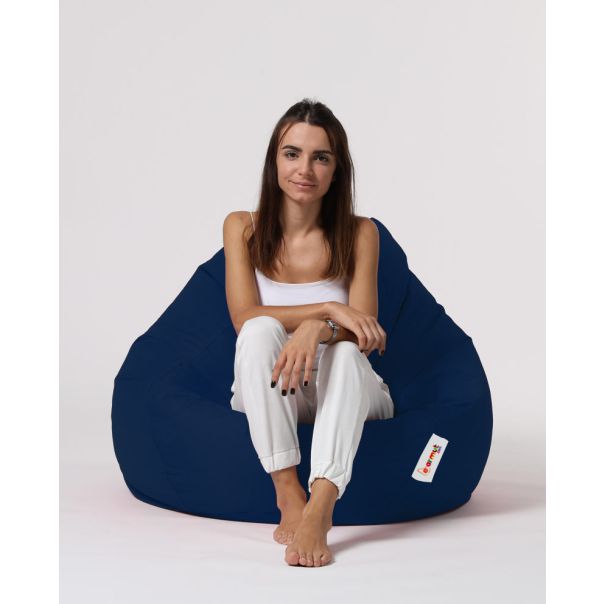 ATELIER DEL SOFA Baštenski lazy bag Premium XXL, tamnoplava - 248FRN1169