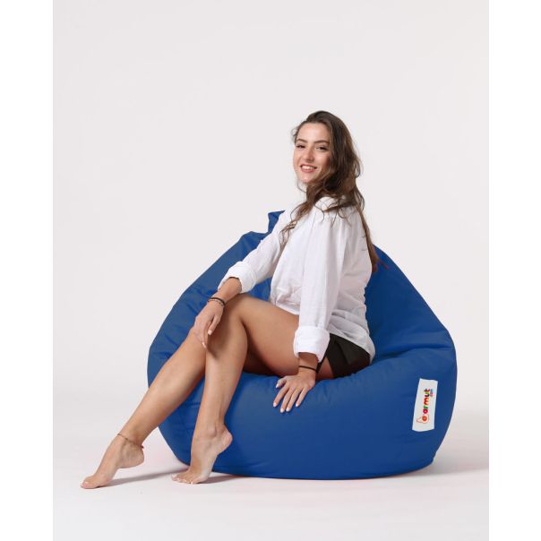 ATELIER DEL SOFA Baštenski lazy bag Premium XXL, plava - 248FRN1170