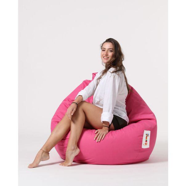 ATELIER DEL SOFA Baštenski lazy bag Premium XXL, pink - 248FRN1172